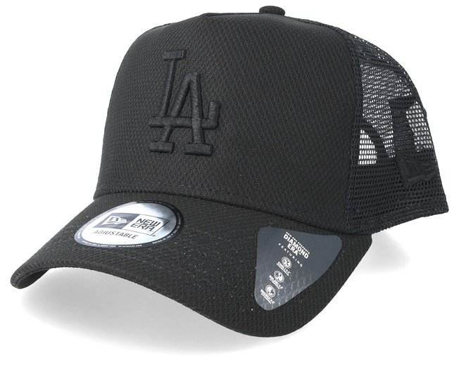 New Era Los Angeles Dodgers A Frame Adjustable Trucker Cap Reverse Team
