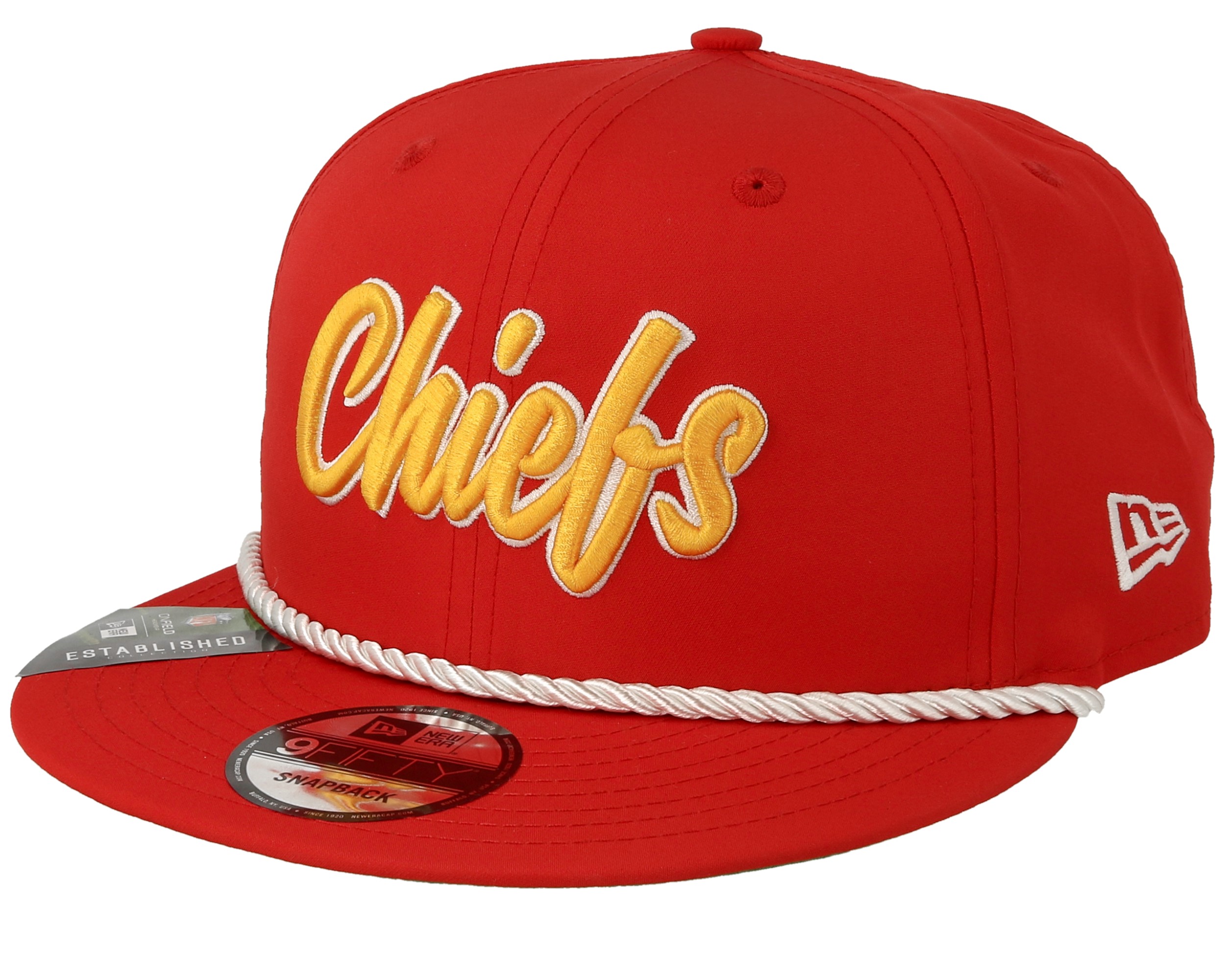 Kansas City Chiefs On Field 19 9Fifty 1960 Red/Yellow Snapback - New ...