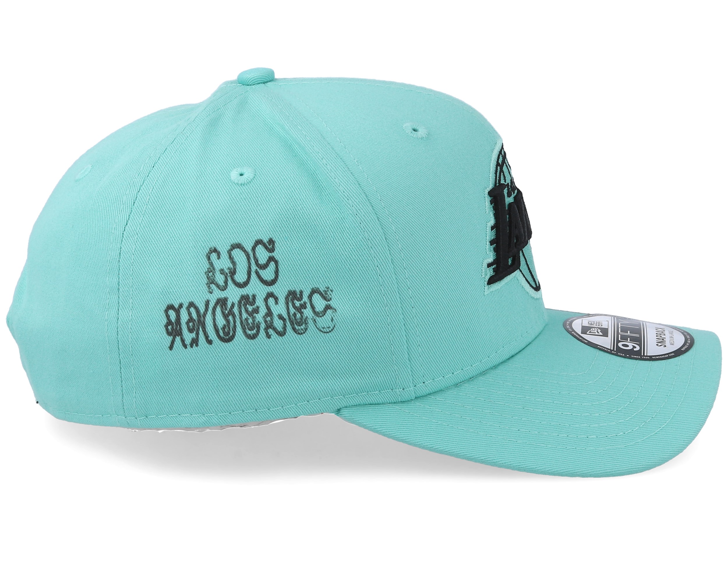 LA Lakers Hard Neon 9Fifty Light Blue Snapback New Era caps