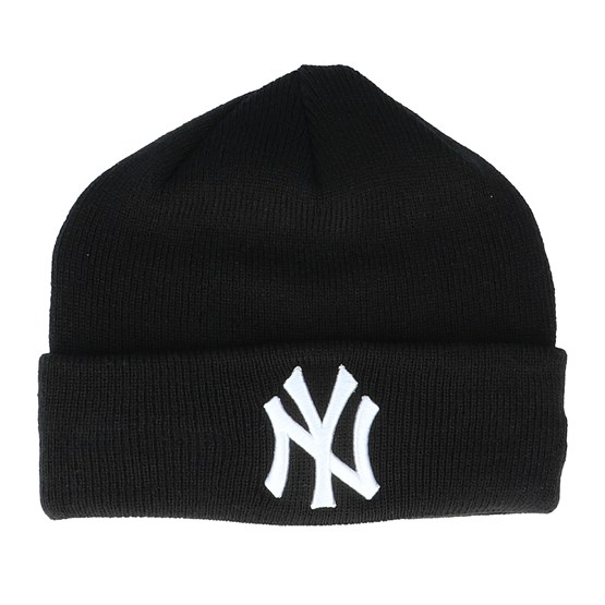 Kids New York Yankees MLB Knit Black/White Cuff New Era beanies