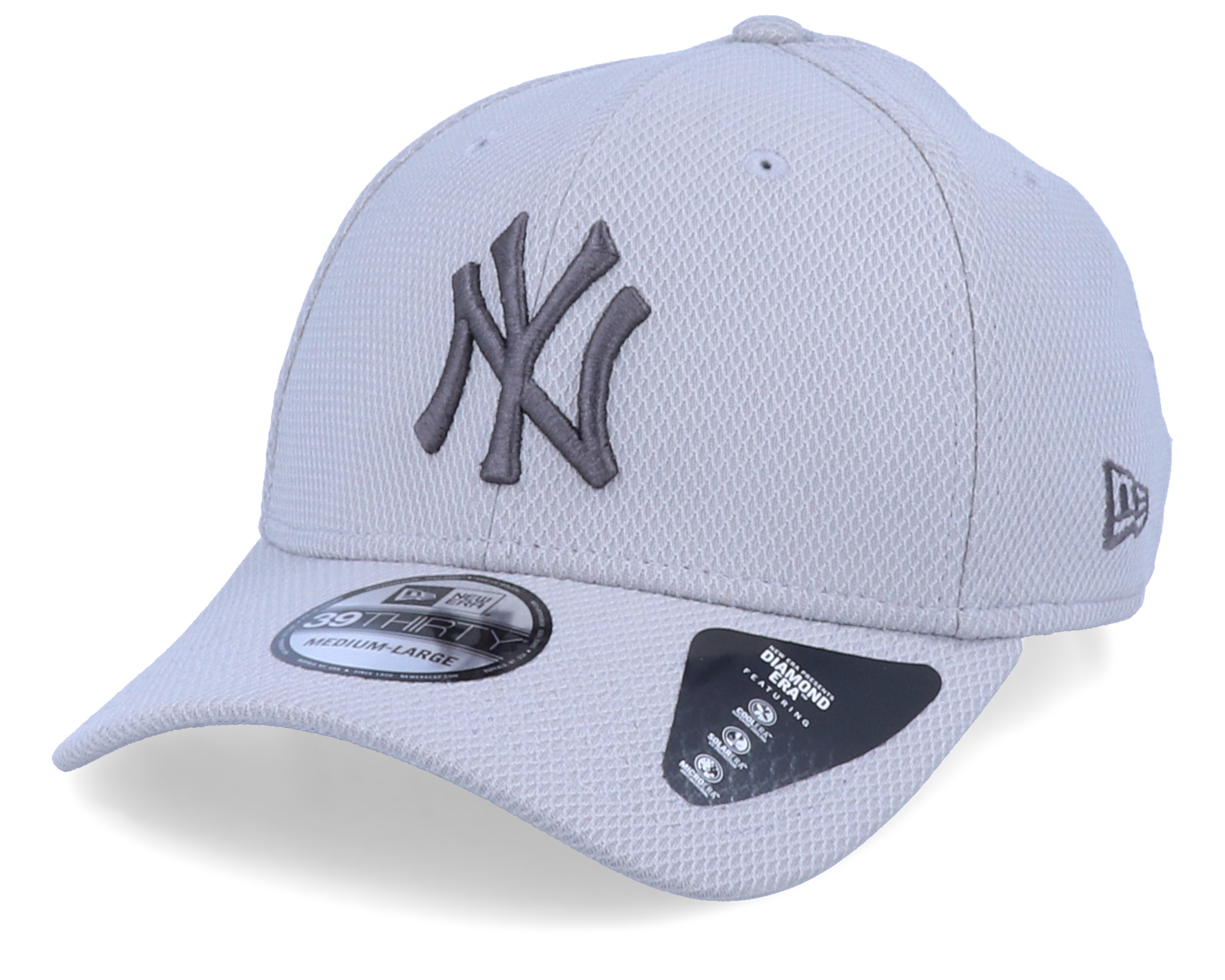 New York Yankees Team 39Thirty Grey/Grey Flexfit - New Era caps ...