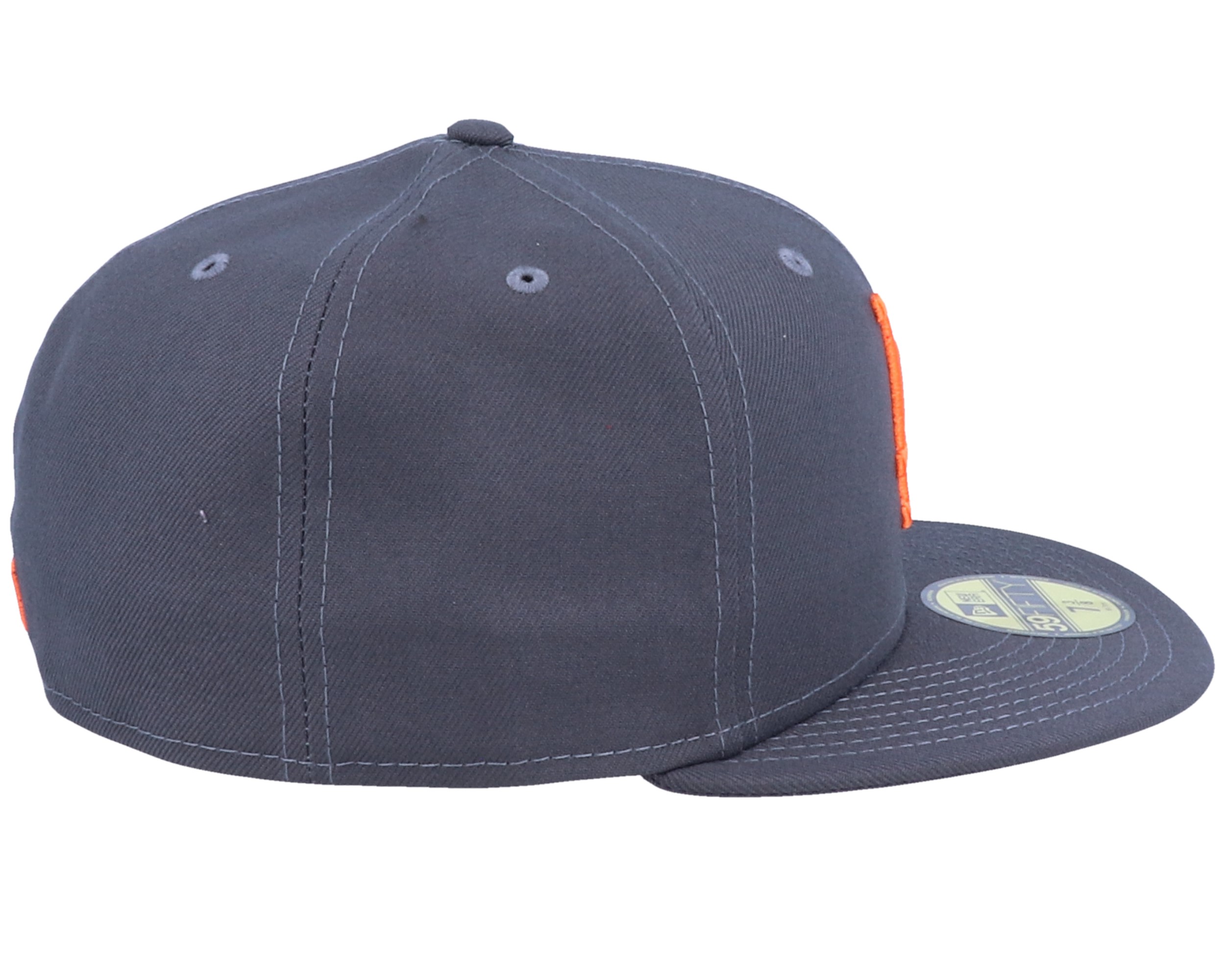 Los Angeles Dodgers League Essential 9Fifty Dark Grey/Orange Fitted ...