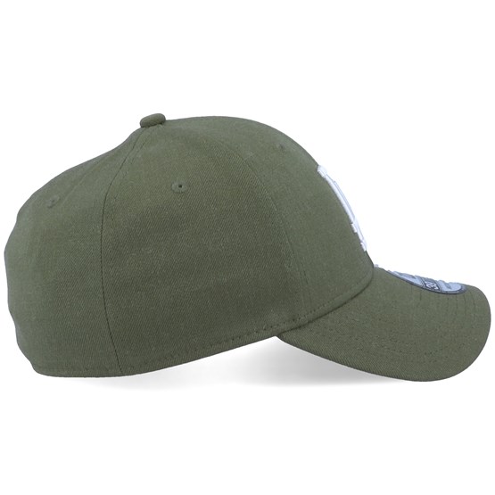 Olive green dodgers hat clearance