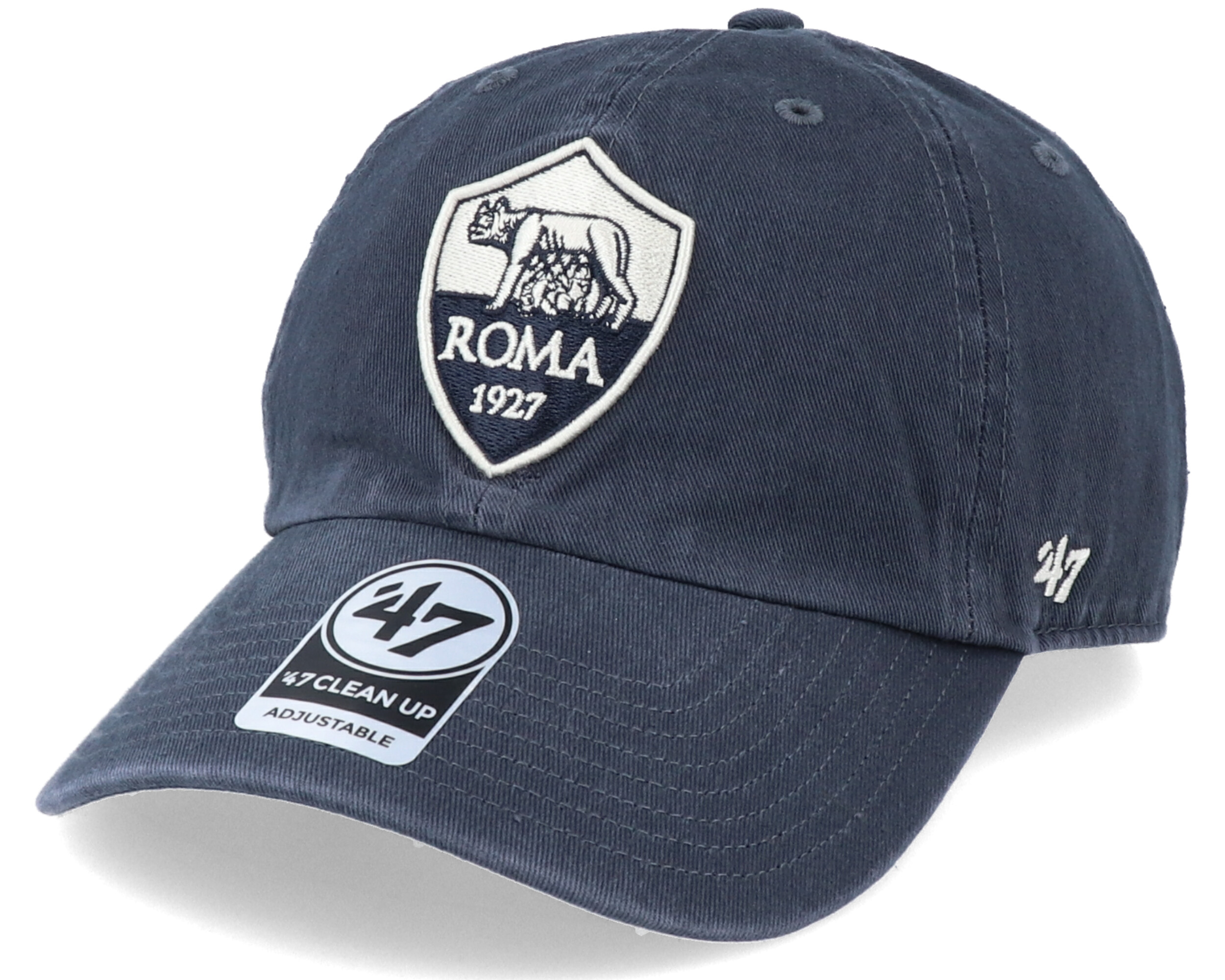AS Roma Clean Up Vintage Navy/White Adjustable - 47 Brand ...