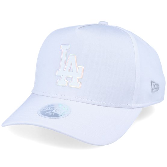 Los Angeles Dodgers Women Iridescent A Frame White Adjustable