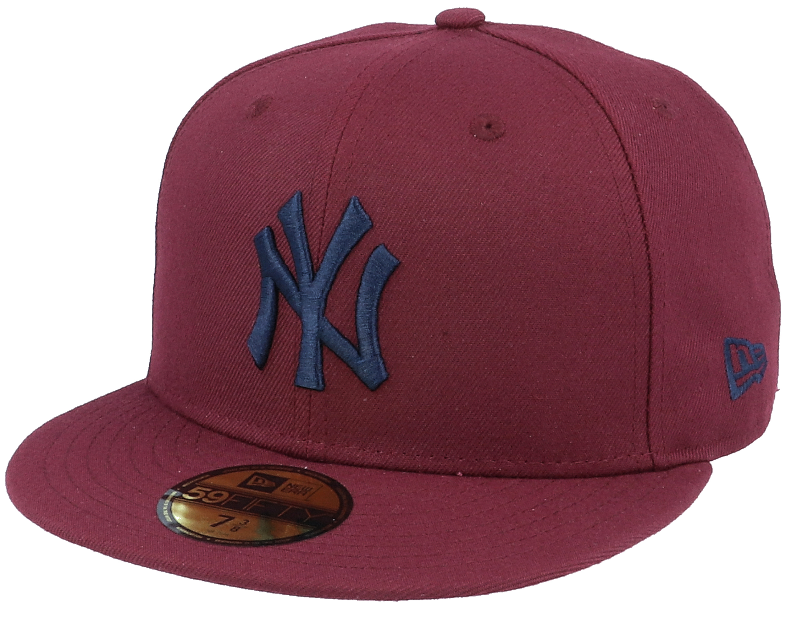 New York Yankees Mlb 59Fifty Maroon/Navy Fitted - New Era caps ...