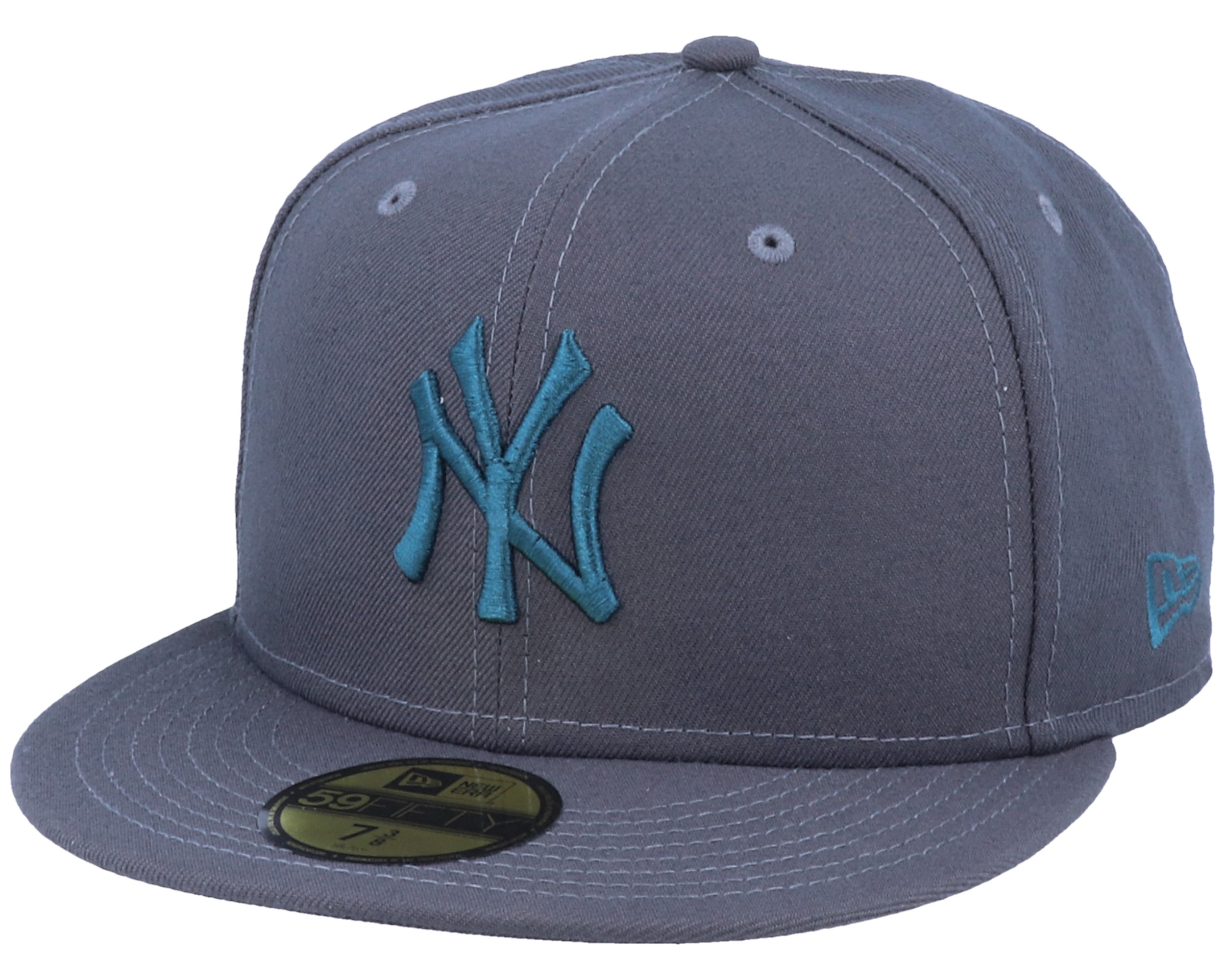 New York Yankees Essential 59Fifty Dark Grey/Steel Blue Fitted - New ...
