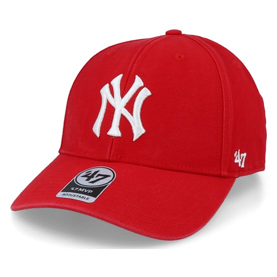 New York Yankees Legend Mvp Red/White Adjustable - 47 Brand caps ...