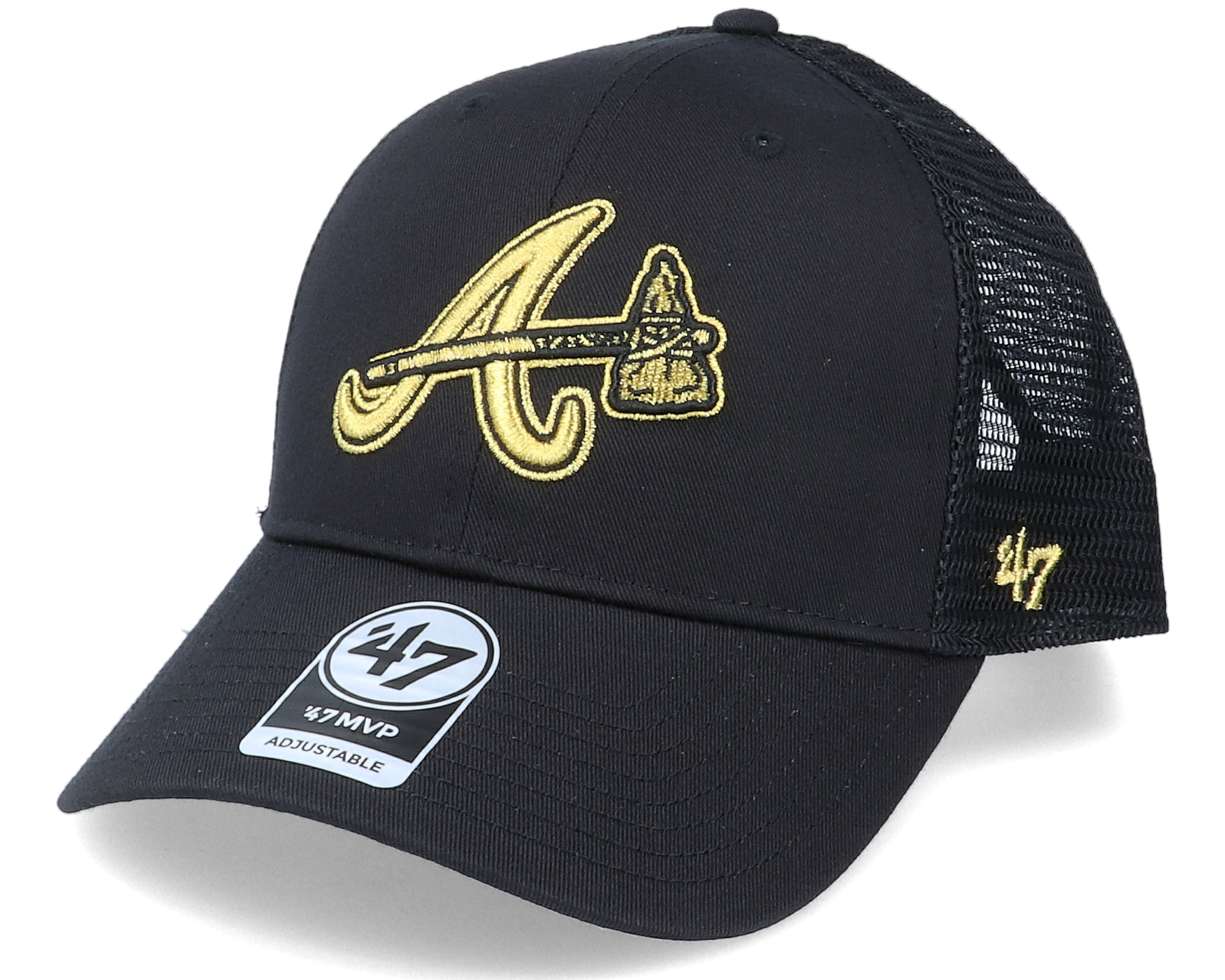 atlanta braves 47 trucker hat