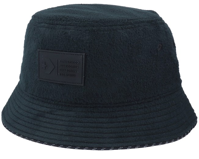converse bucket hat black