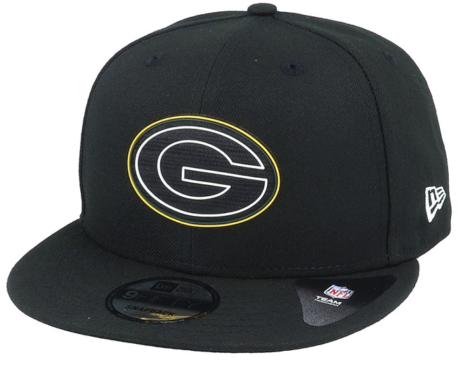 Green Bay Packers Nfl 20 Draft Official 9fifty Black Snapback New Era Caps Hatstore Co Uk