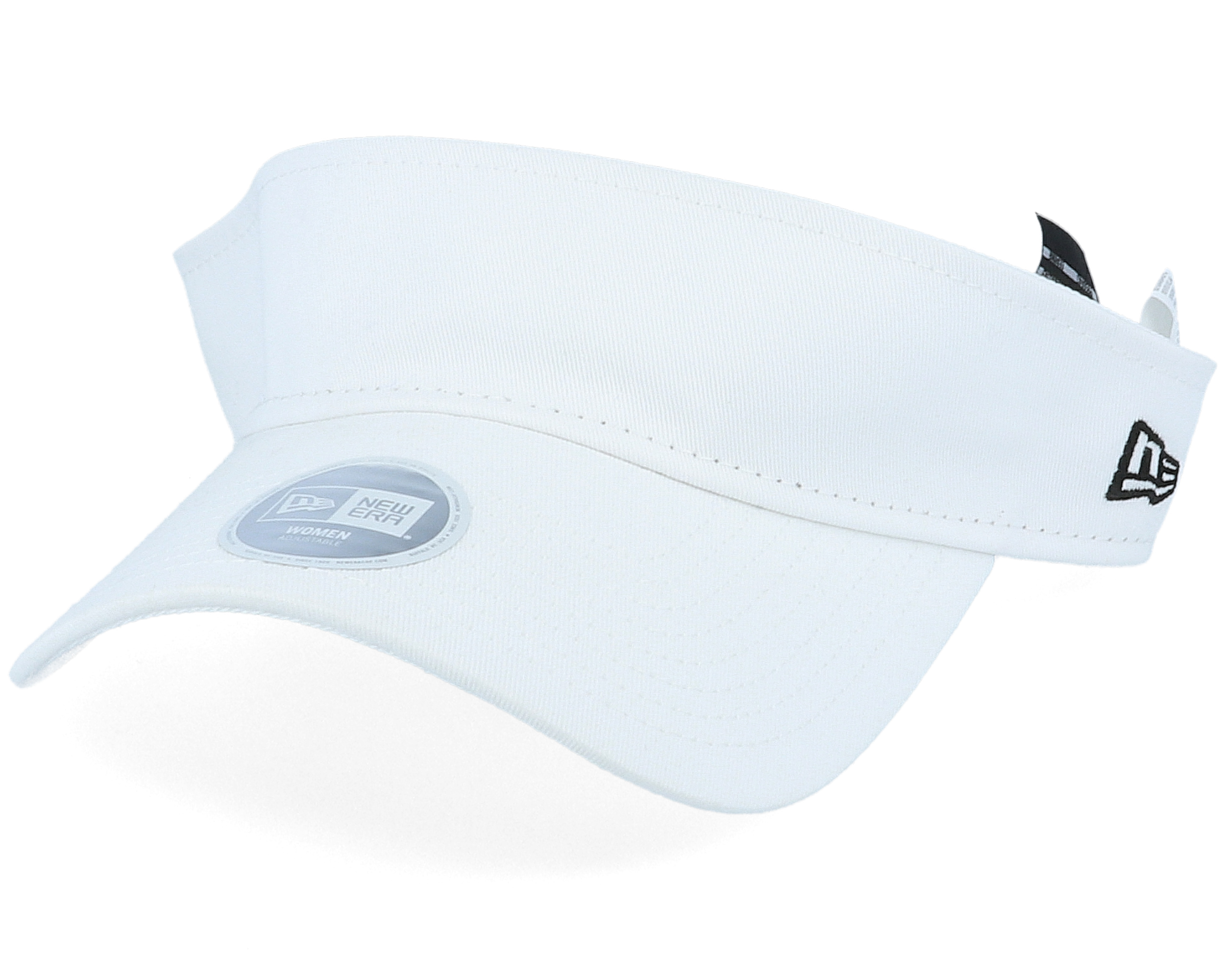 Womens Essential White Visor New Era caps