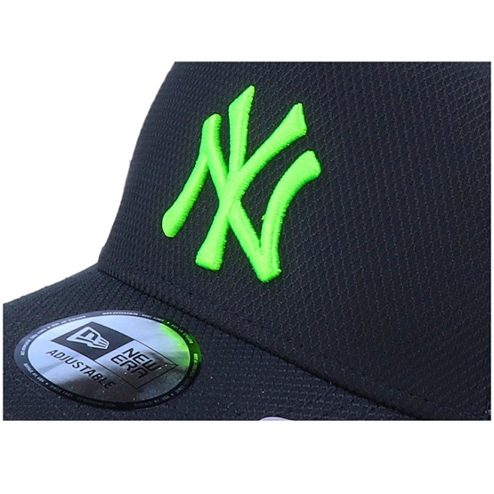 neon green yankee hat
