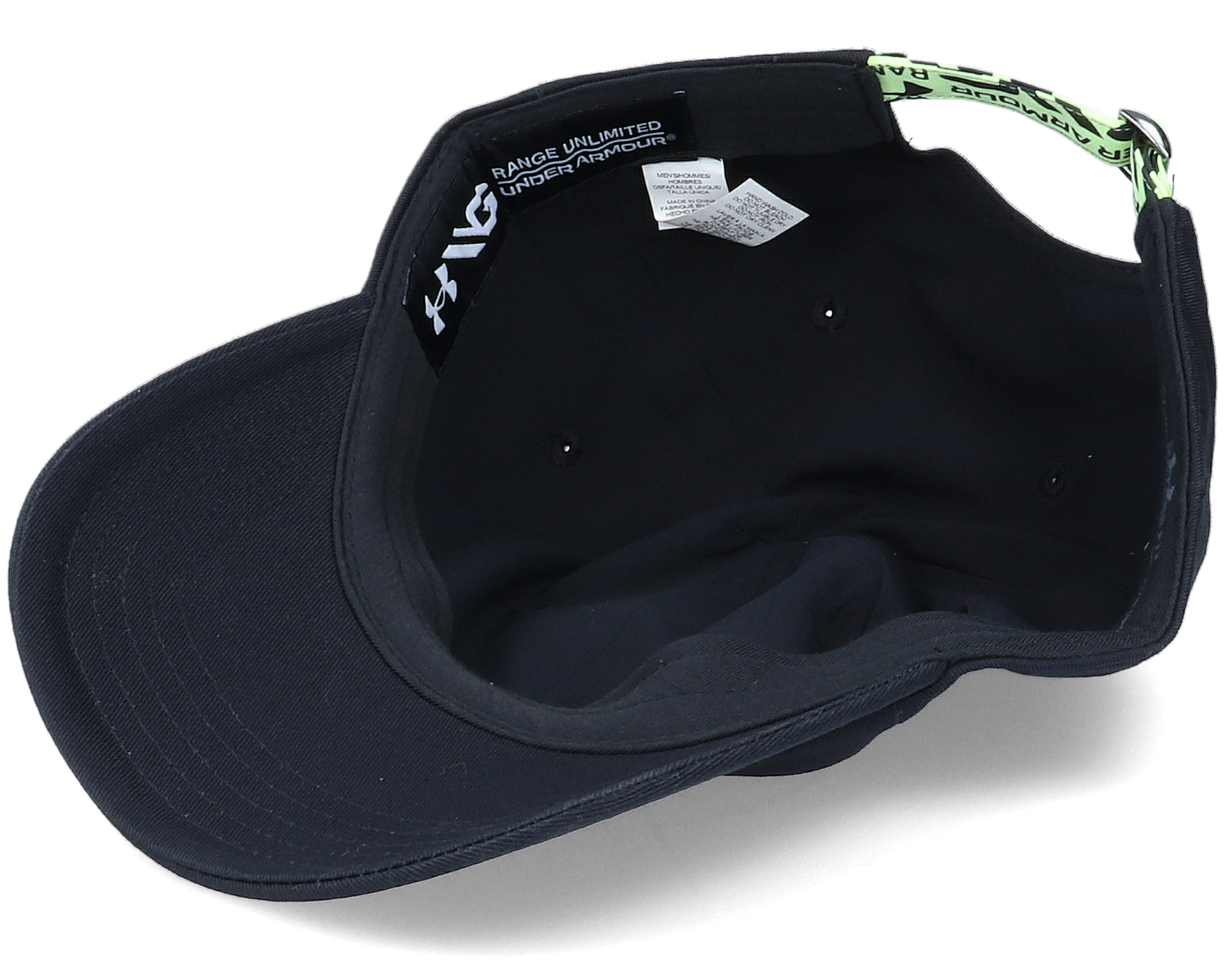 Curry Golf Hat Black/Onyx White Dad Cap Under Armour caps Hatstore.no