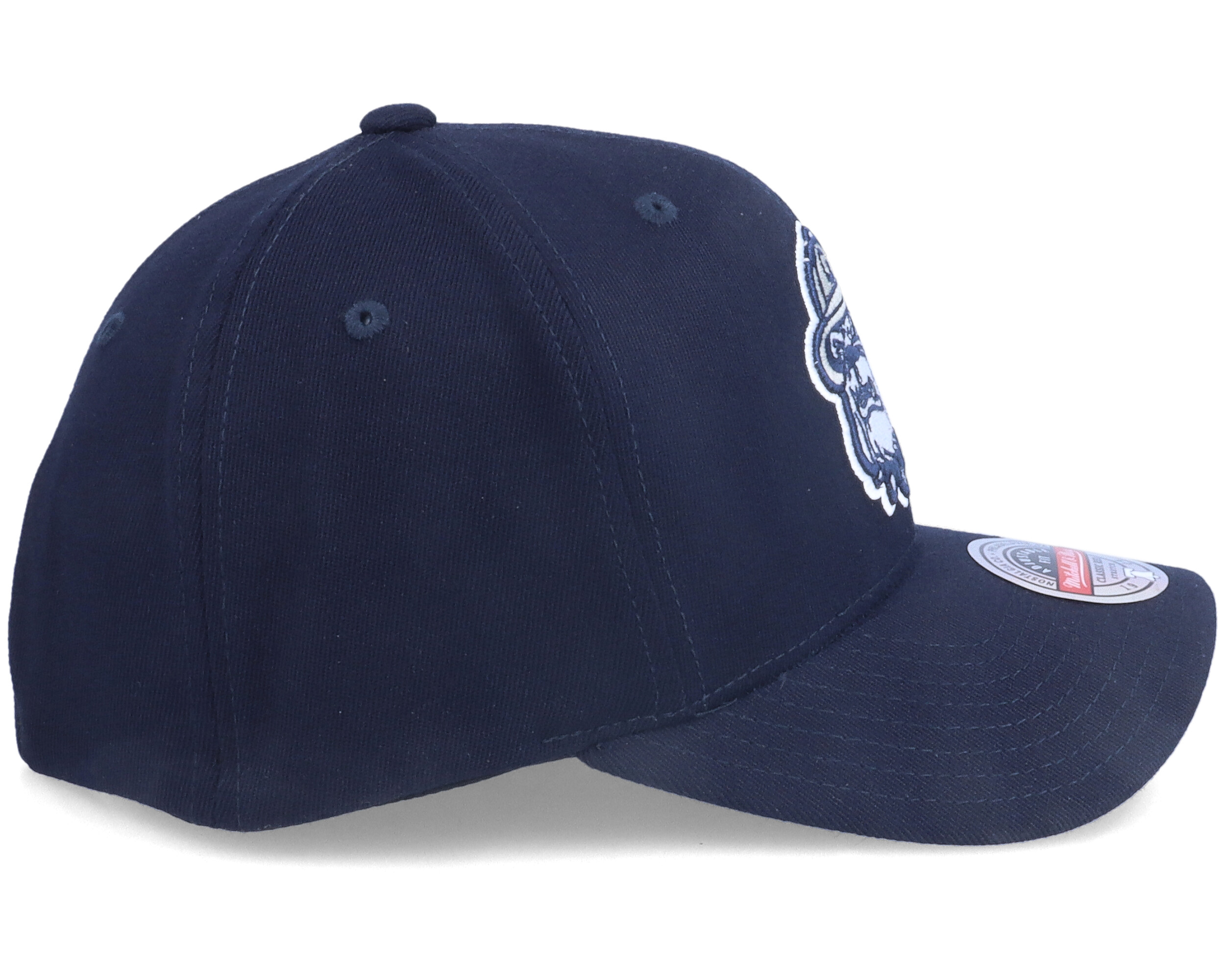 U. NCAA Logo Navy Adjustable Mitchell & Ness caps