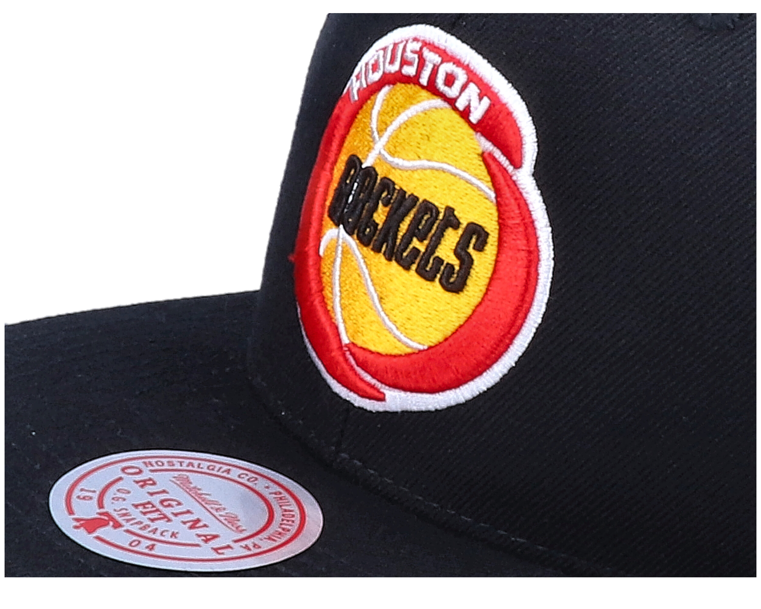 Houston Rockets Wool Solid Black Snapback - Mitchell & Ness caps ...
