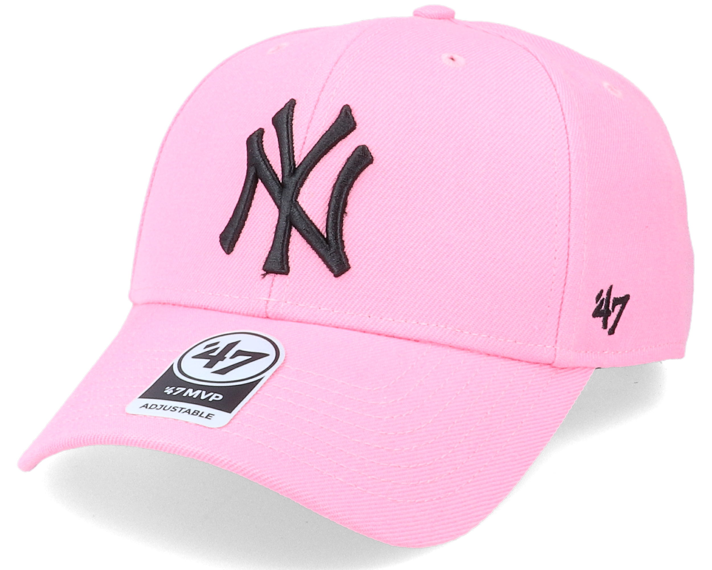 New York Yankees Mvp Pink/Black Adjustable - 47 Brand caps | Hatstore.co.uk