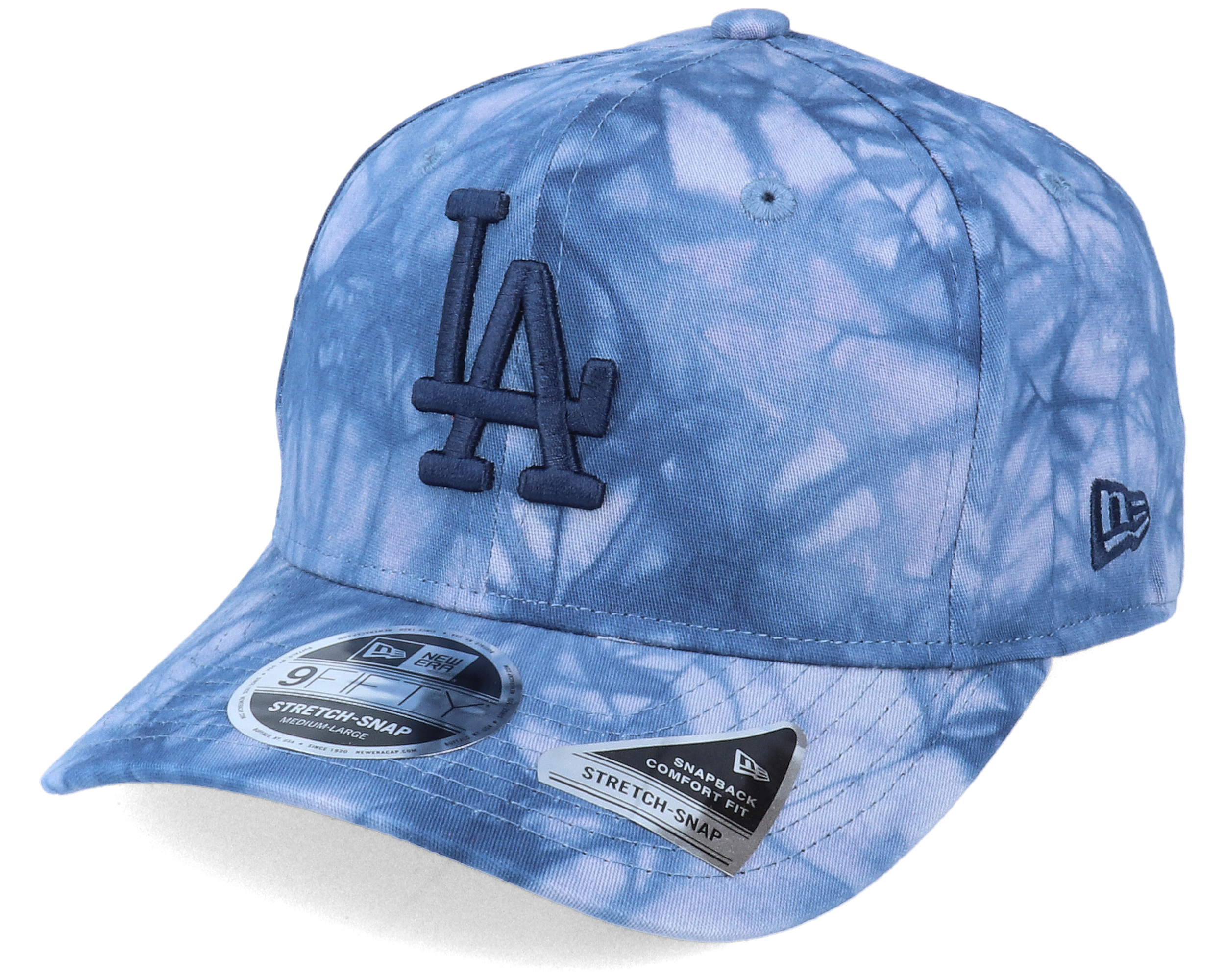 Tie Dye Dodgers Hat / Los Angeles Dodgers Tie Dye 9Twenty Dry Blue Adjustable New Era caps
