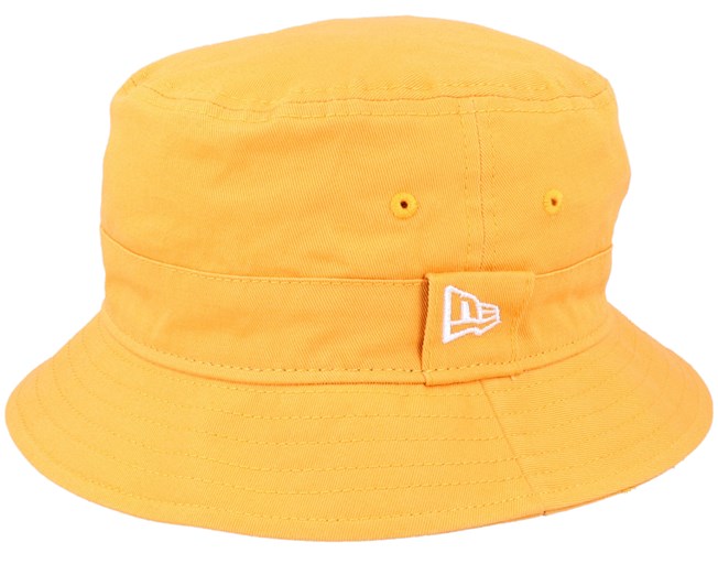 Essential Yellow Bucket New Era Chapéus Bucket Boné Hatstore