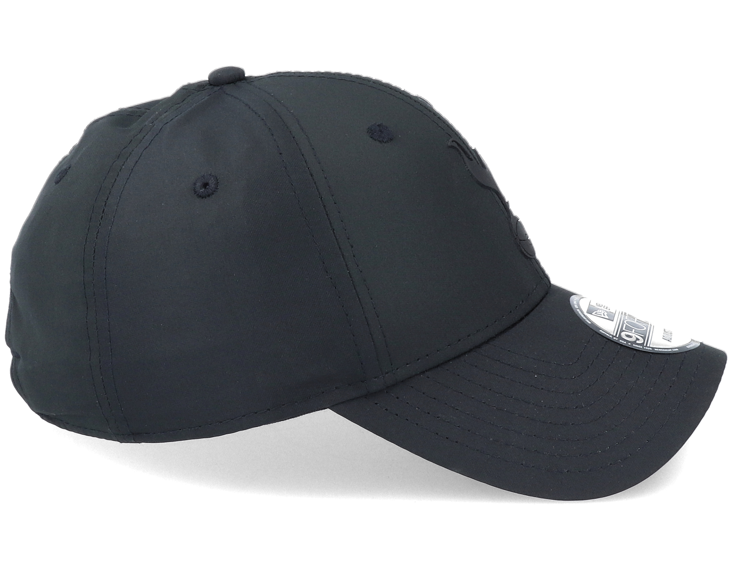 Tottenham Hotspur Silicone Logo 9Forty Black Adjustable ...