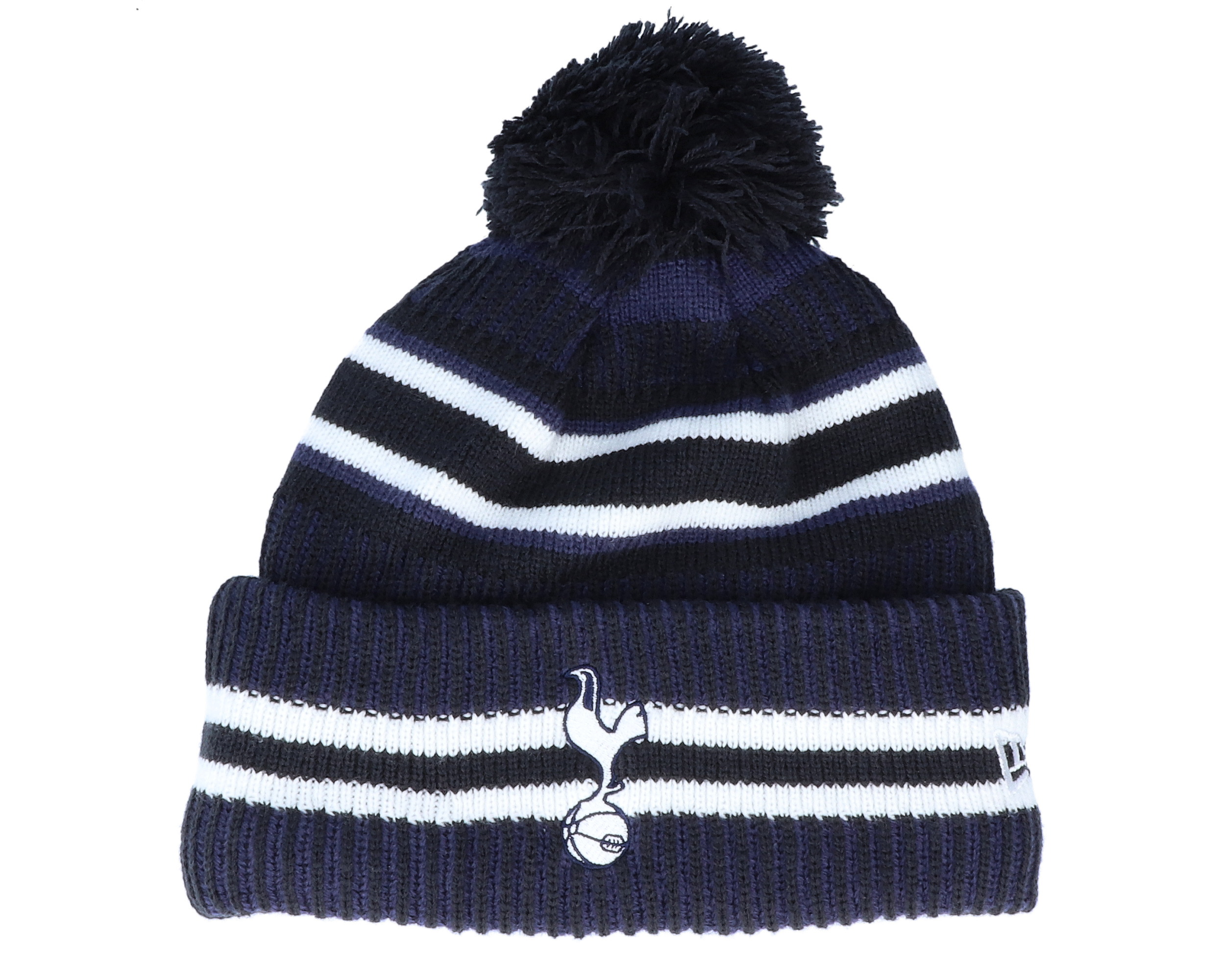 Tottenham Hotspur Fc Jake Knit Tothot Navy/White Pom New Era beanies