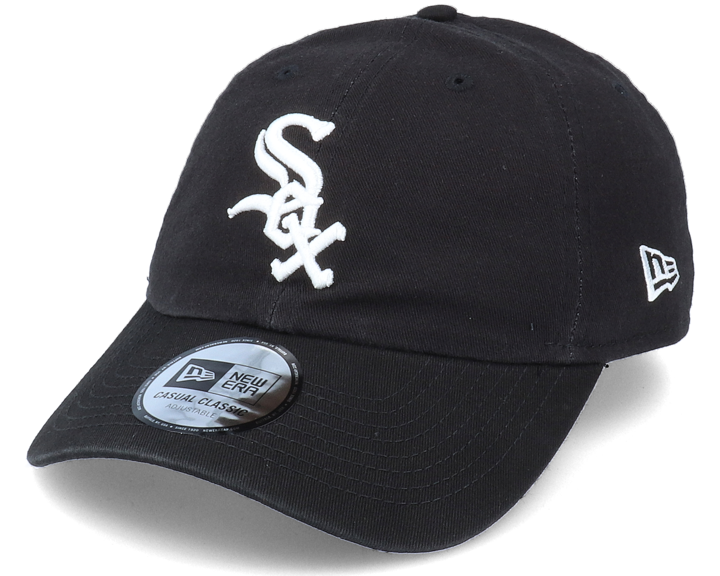 Chicago White Sox Washed Dad Cap Casual Classic 9Twenty Black