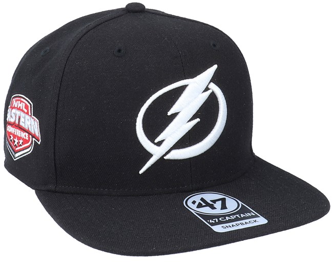 Hatstore Exclusive x Tampa Bay Lightning Black Snapback 47 Brand caps