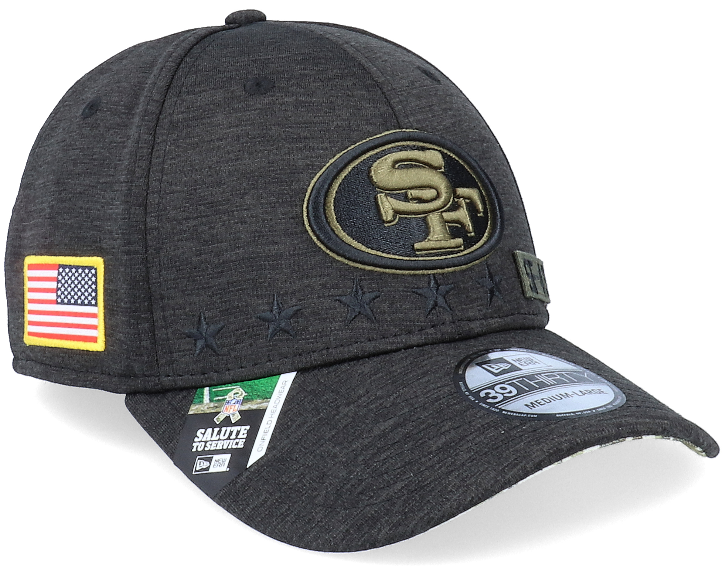 New Era Men's Nfl 2024 Sideline 39thirty Flex Hat Lauri Moselle
