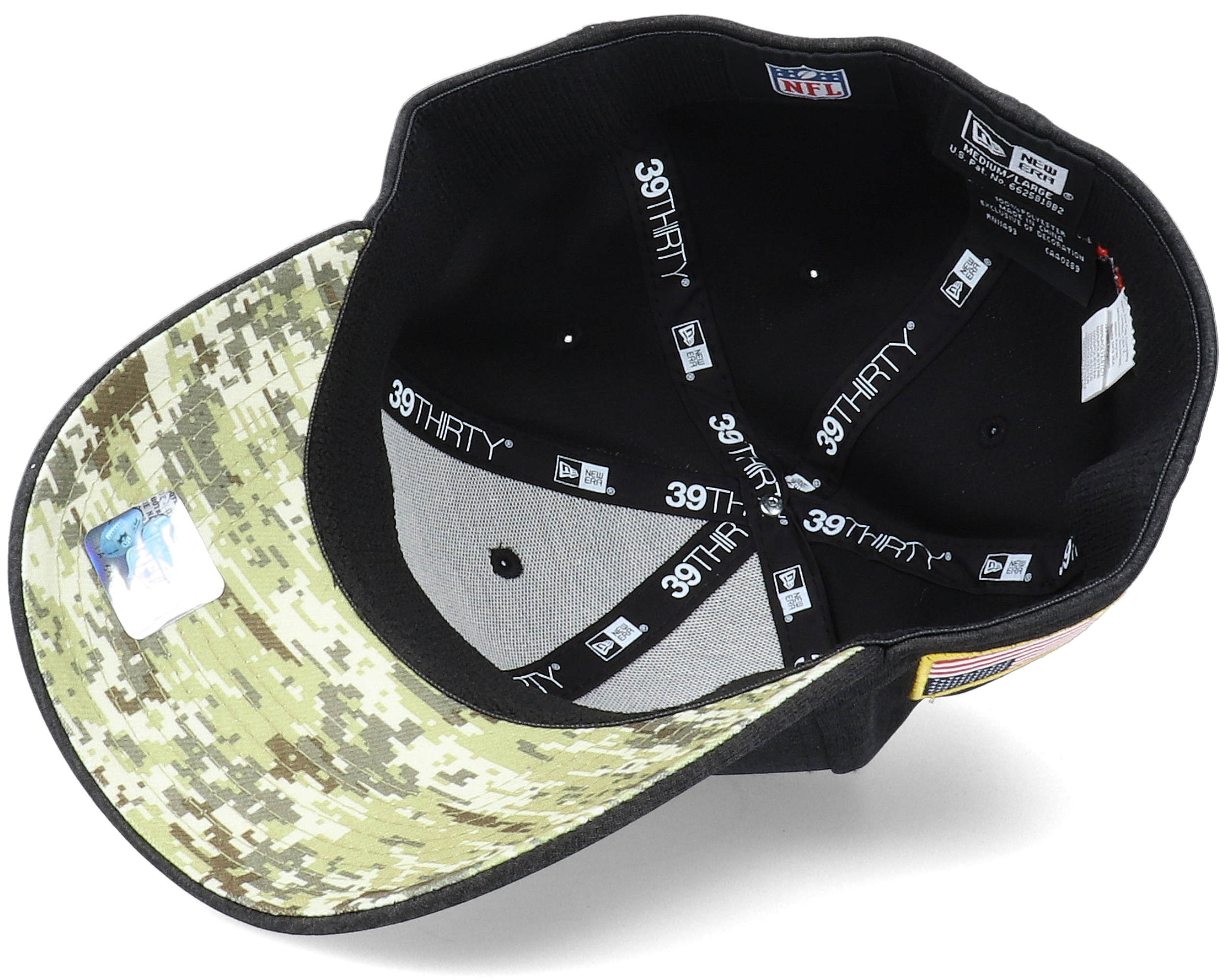 chicago bears salute to service hat 2020