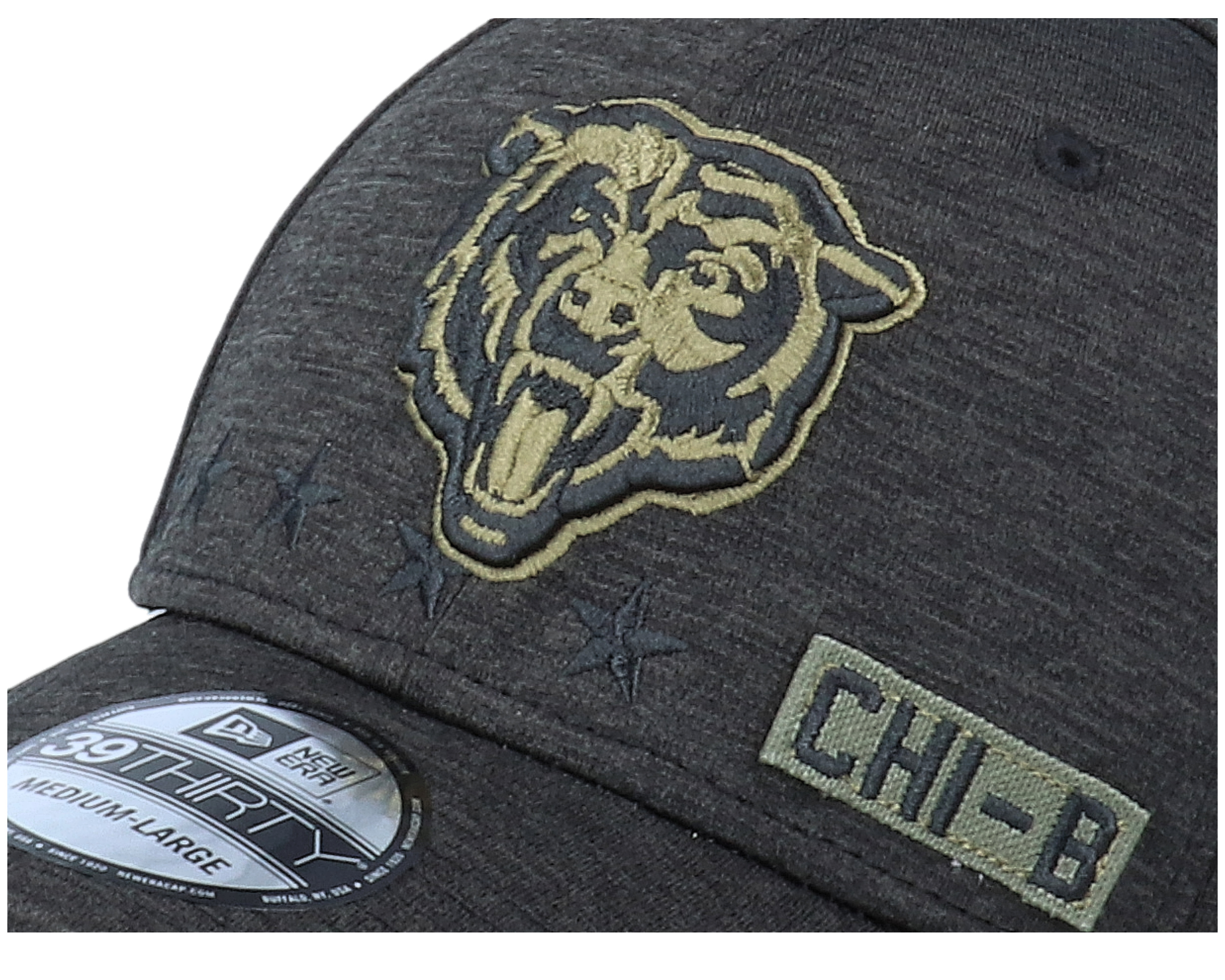 chicago bears salute to service hat 2020