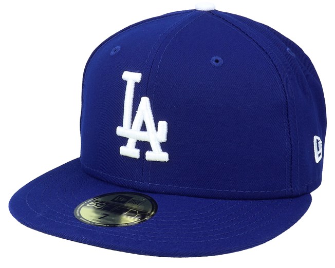Los Angeles Dodgers Authentic On-Field 59Fifty Royal/White Fitted - New ...