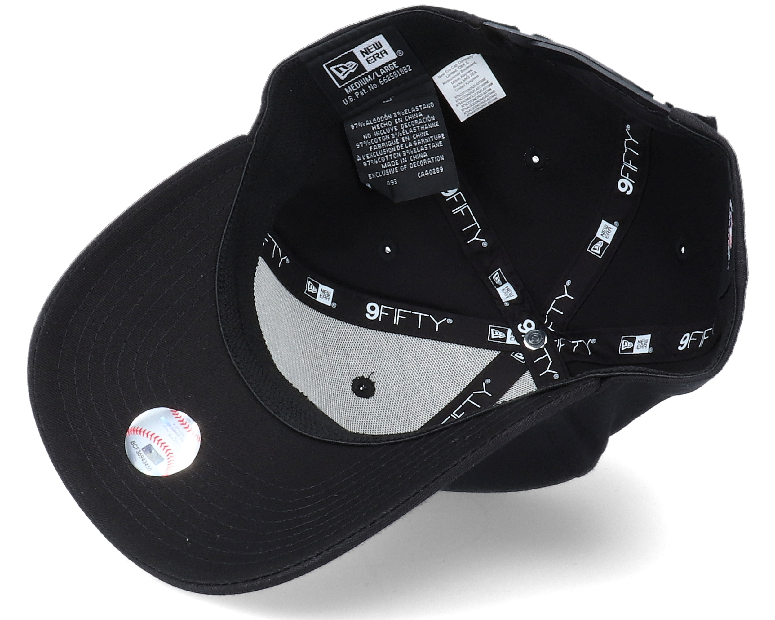 Hatstore Exclusive x San Diego Padres Essential 9Fifty Stretch Black Adjustable - New Era caps