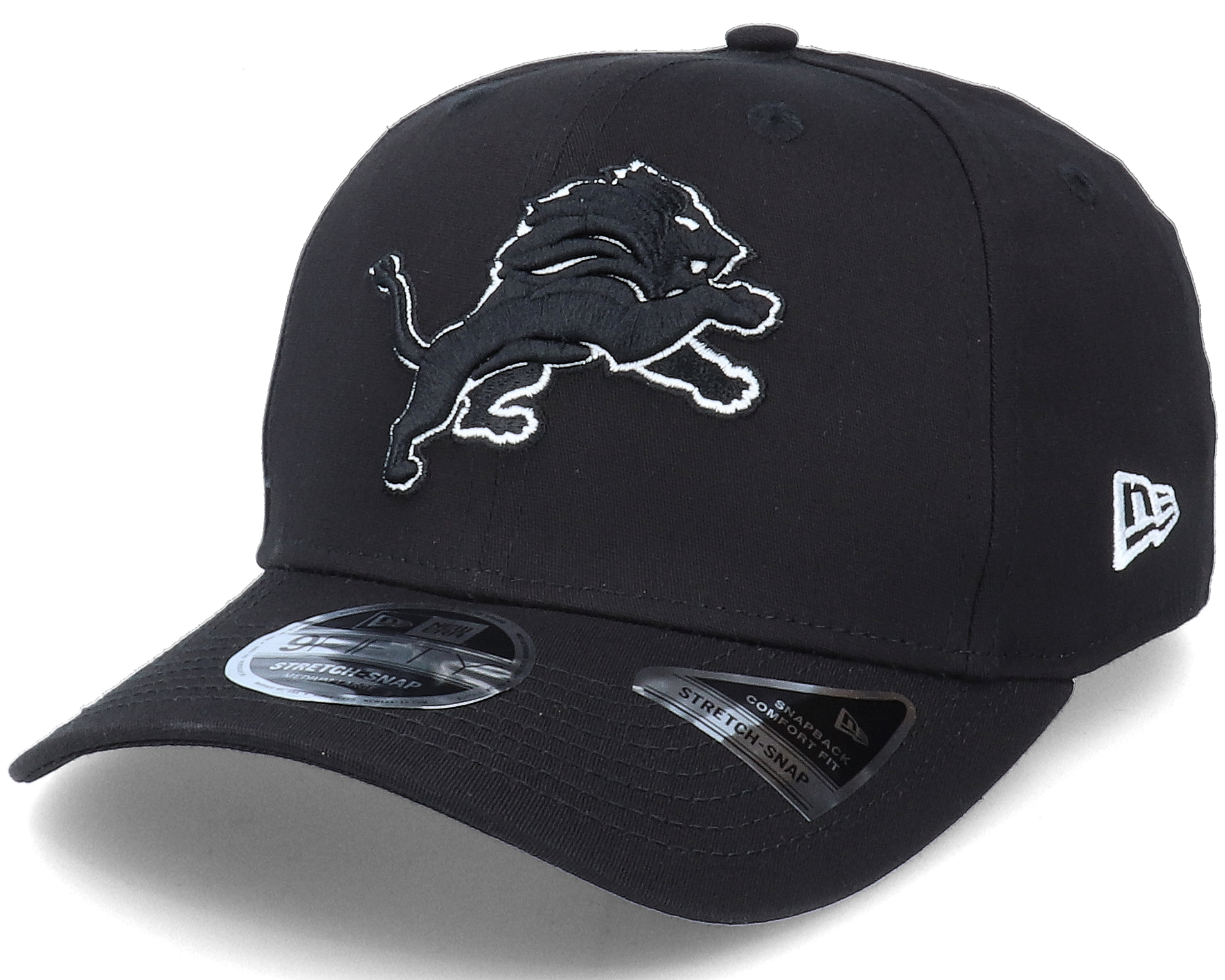 Hatstore Exclusive x Detroit Lions Essential 9Fifty Stretch Black
