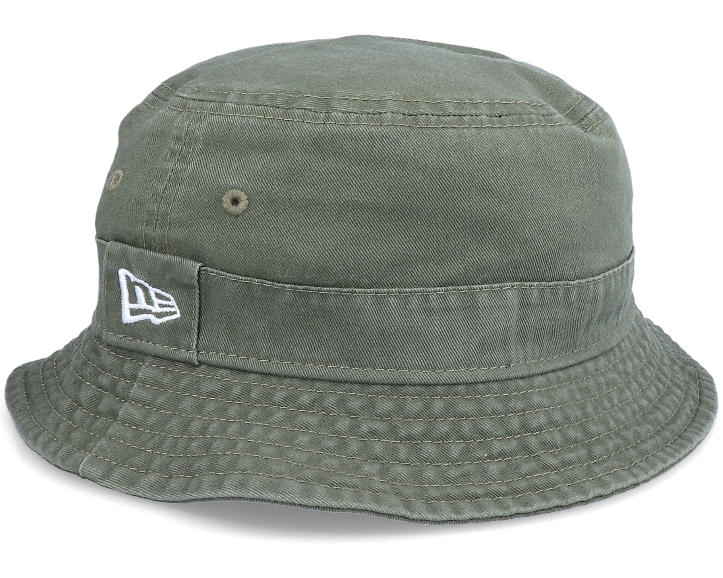 Essential Olive Bucket New Era hats Hatstore.co.nz