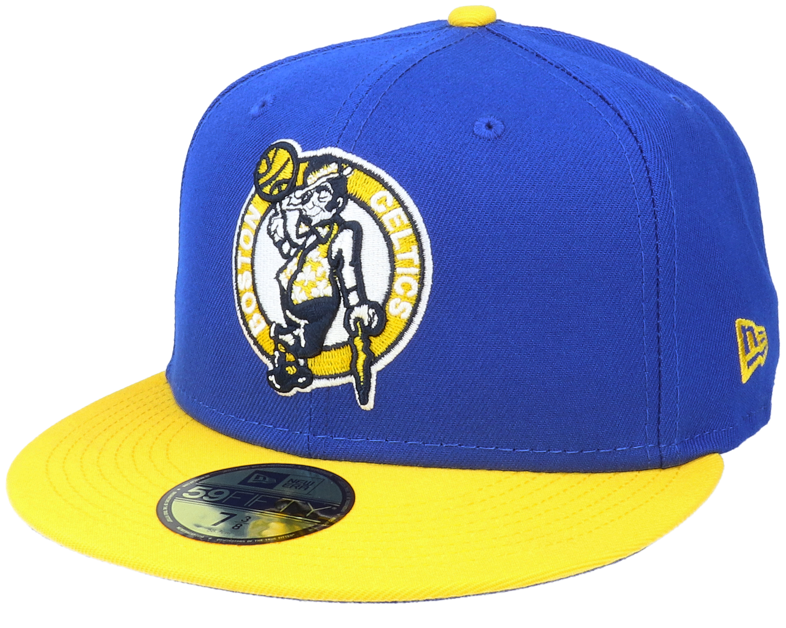 Boston Celtics 59fifty All Star Game Colorpack Blue Yellow Snapback New Era Bone Thehatstore