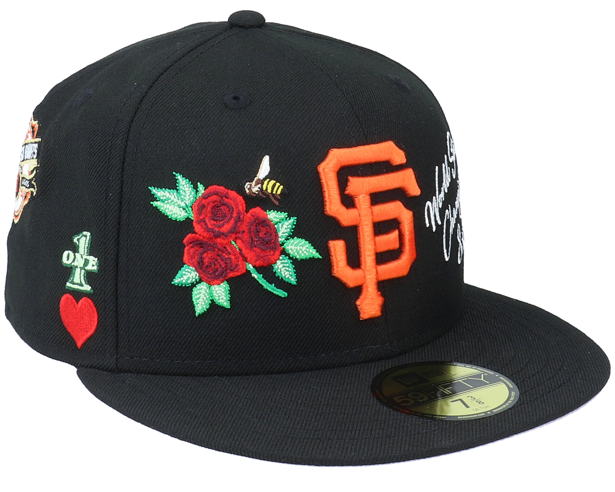 San Francisco Giants 59FIFTY MLB Icon Black Fitted New Era cap