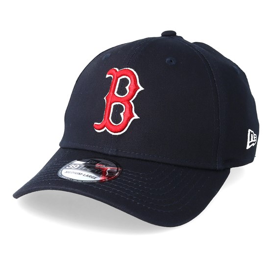 Boston Red Sox Team Basic Navy 39Thirty Flexfit - New Era caps ...
