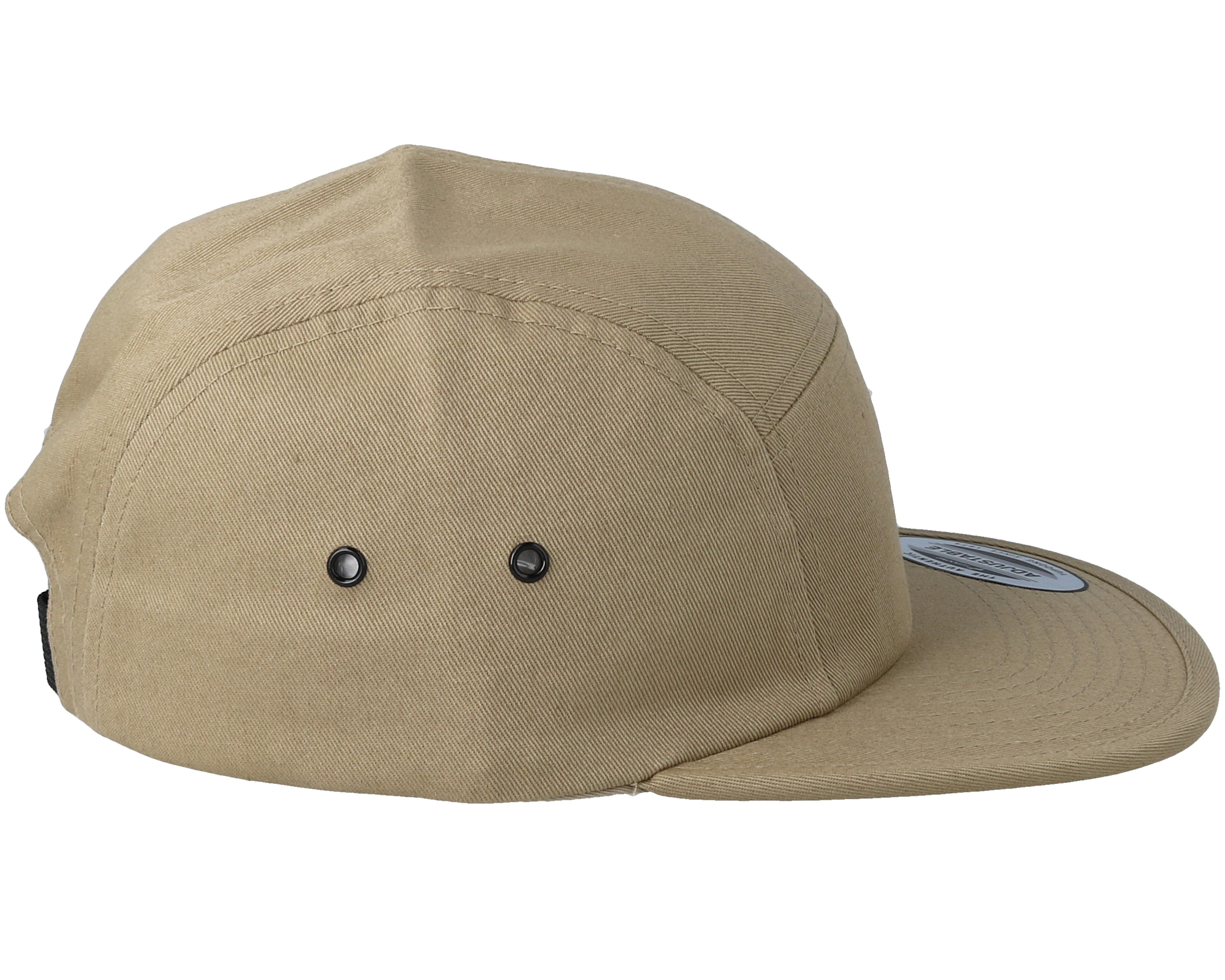 Khaki 5-Panel - Yupoong caps | Hatstore.co.uk