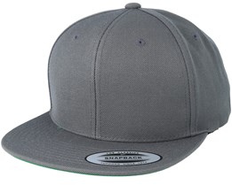 Dark Grey Snapback - Yupoong