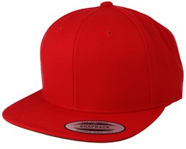Red Snapback - Yupoong