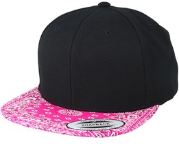 Paisley Pink Snapback - Yupoong