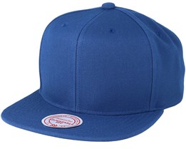 Blank Blue Snapback - Mitchell & Ness