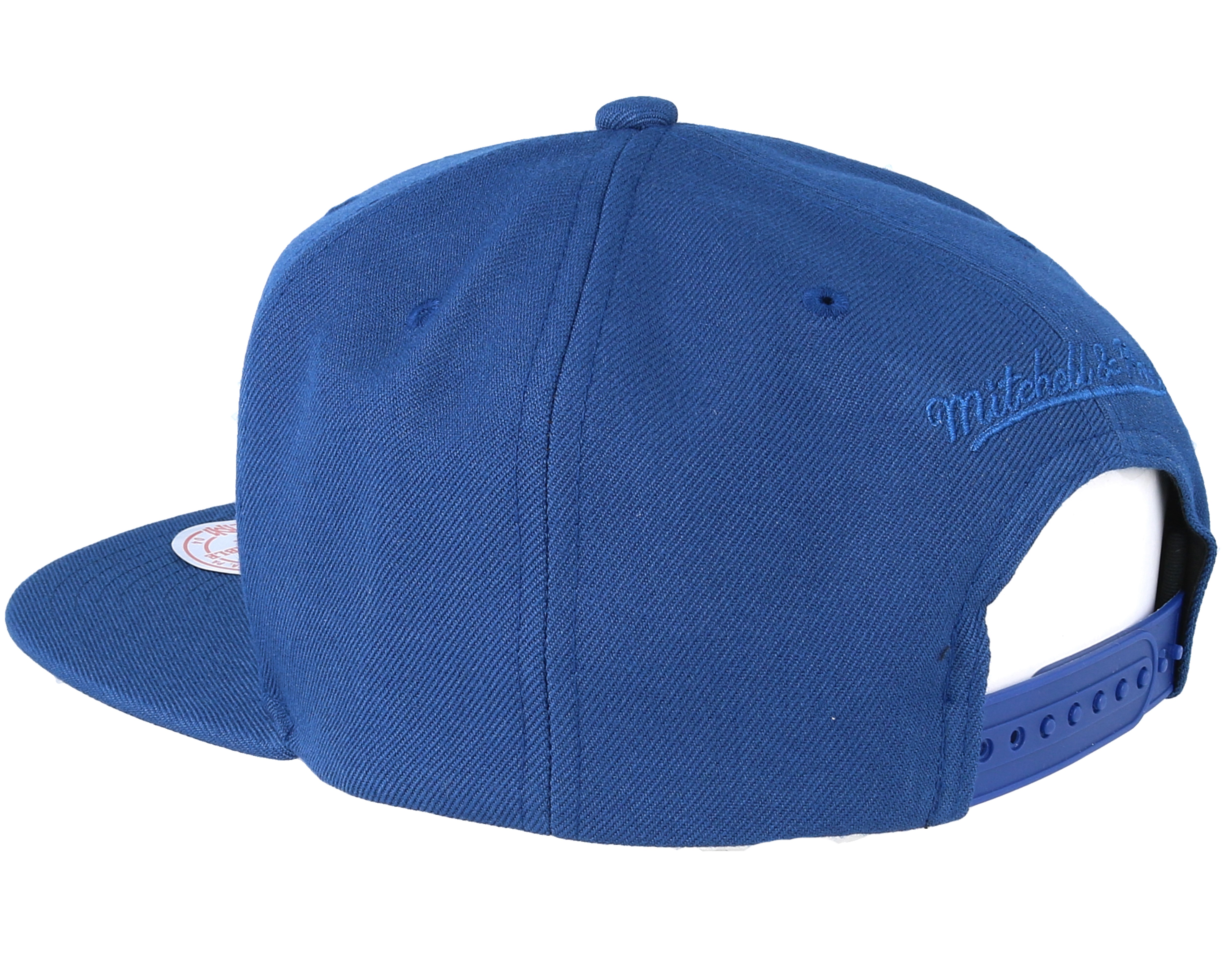 Blank Blue Snapback Mitchell And Ness Caps