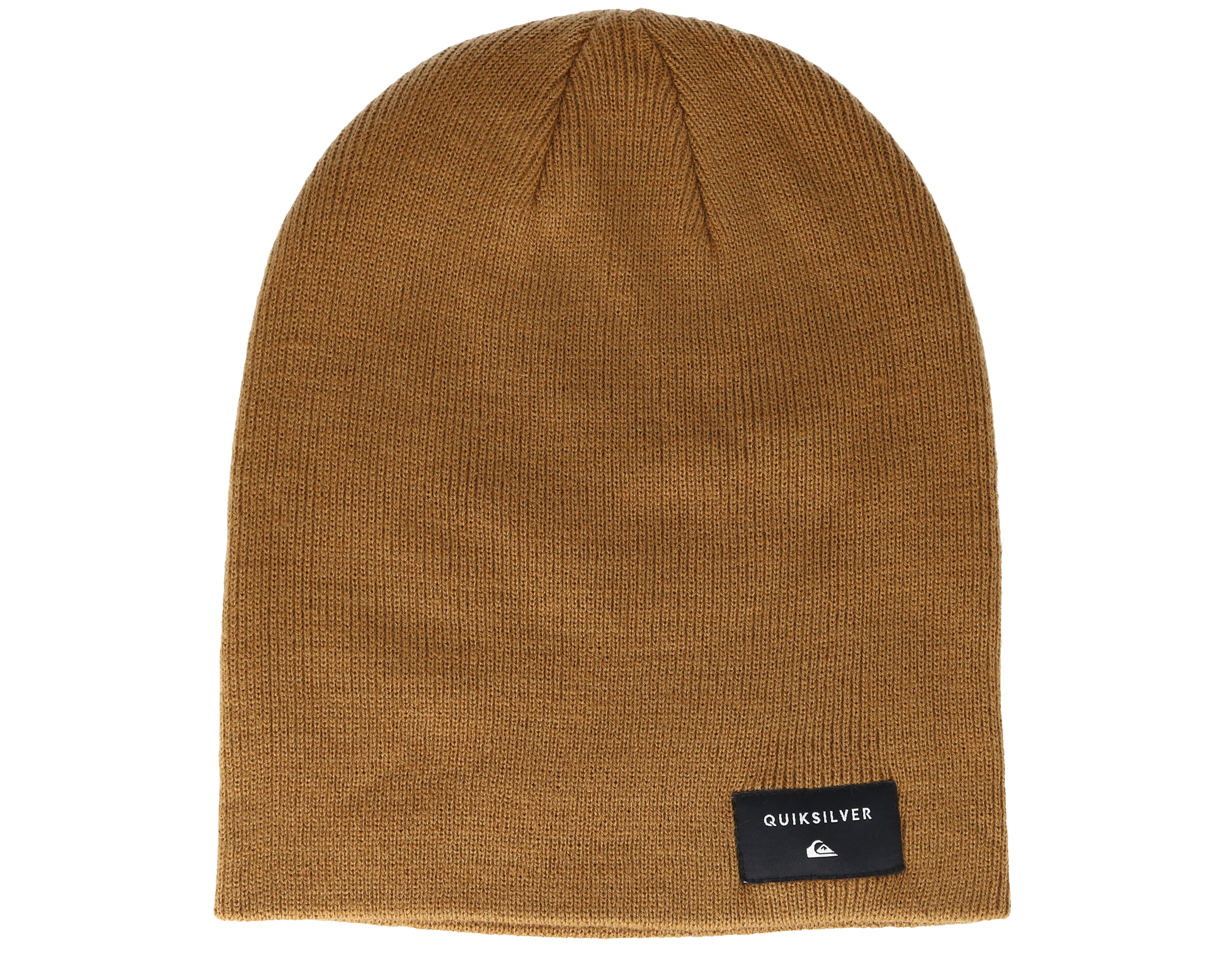 Cushy Slouch Brown Beanie Quiksilver beanies Hatstore.co.uk