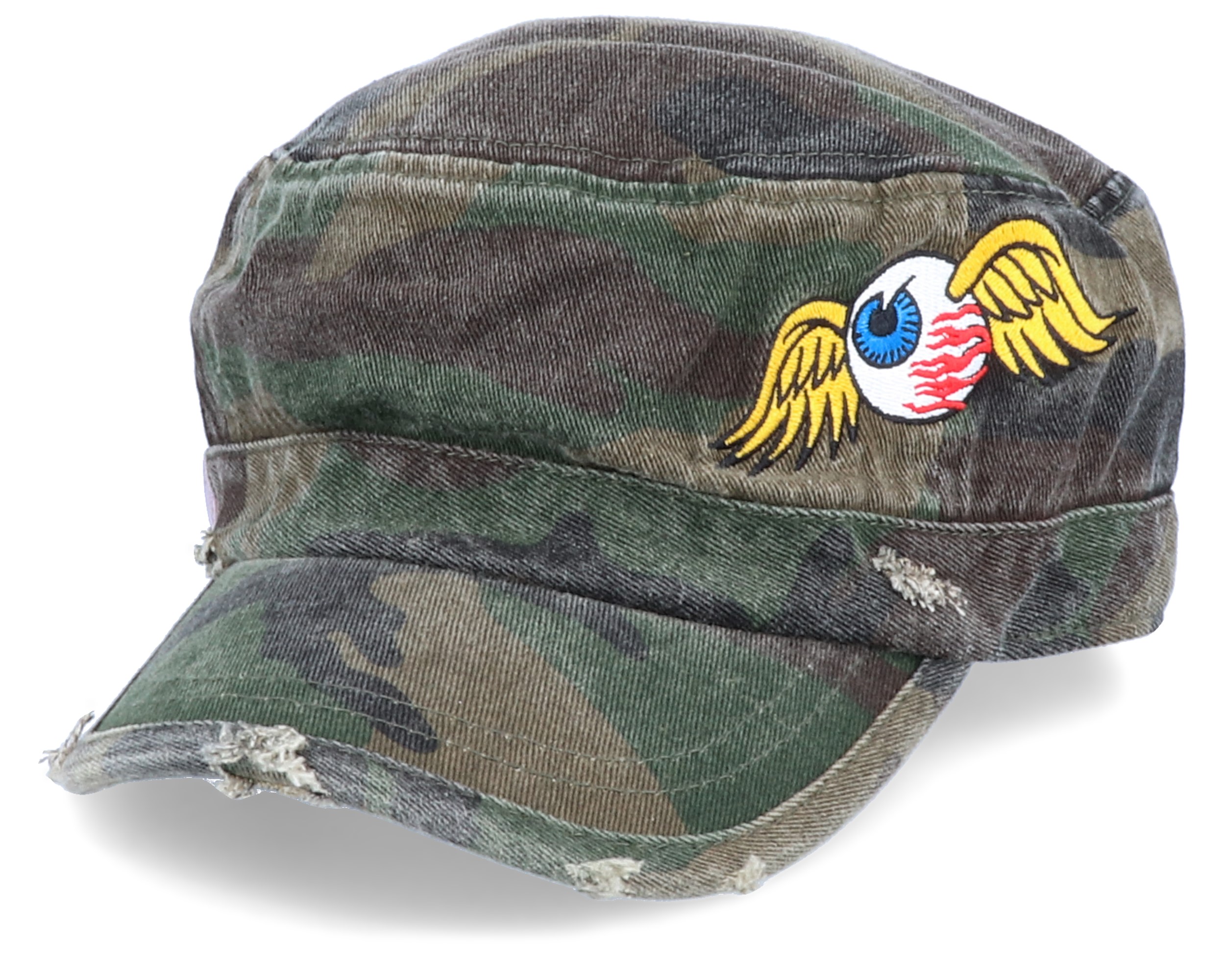 von dutch flying eyeball joggers