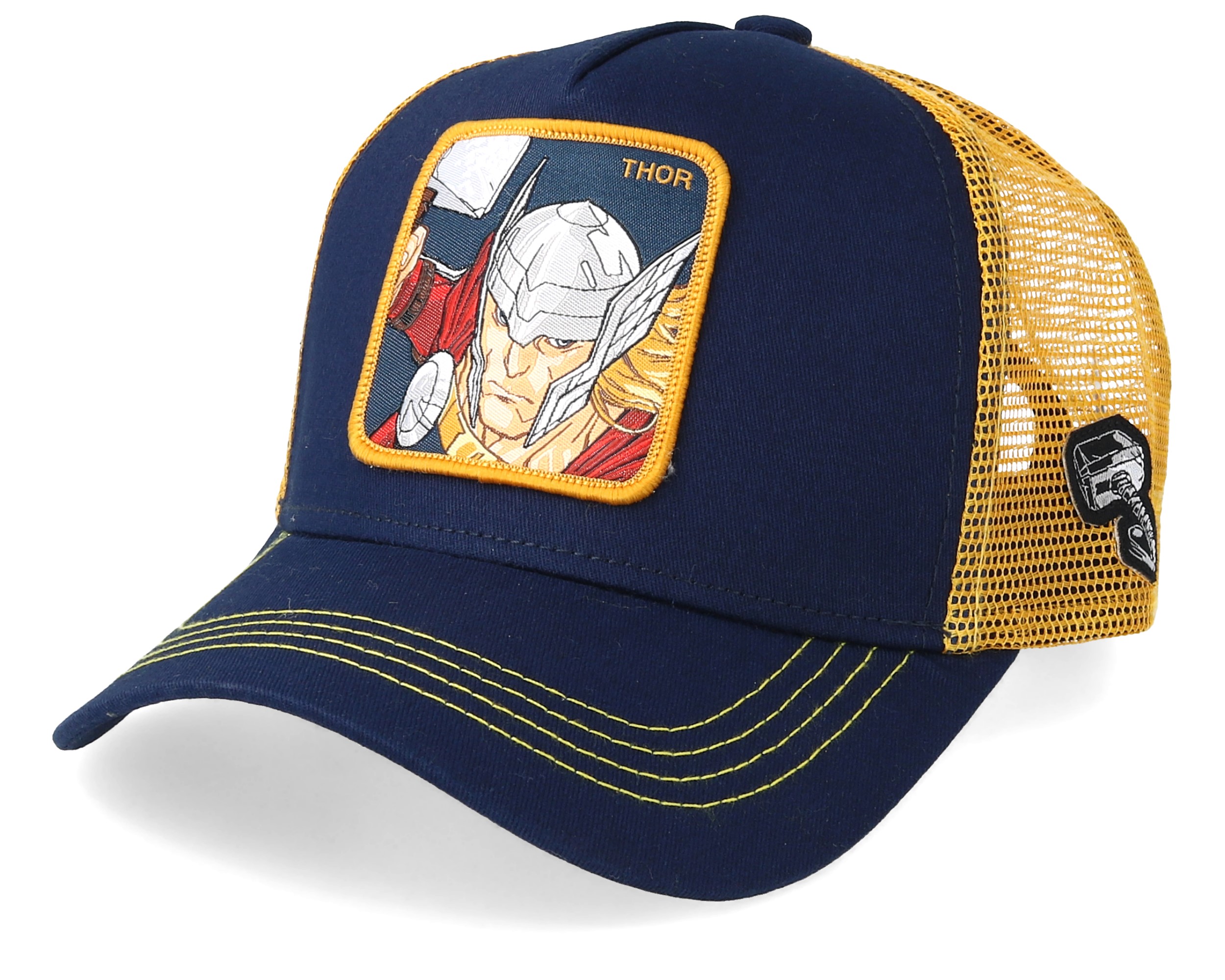 Marvel Thor Navy/Gold Trucker Capslab caps
