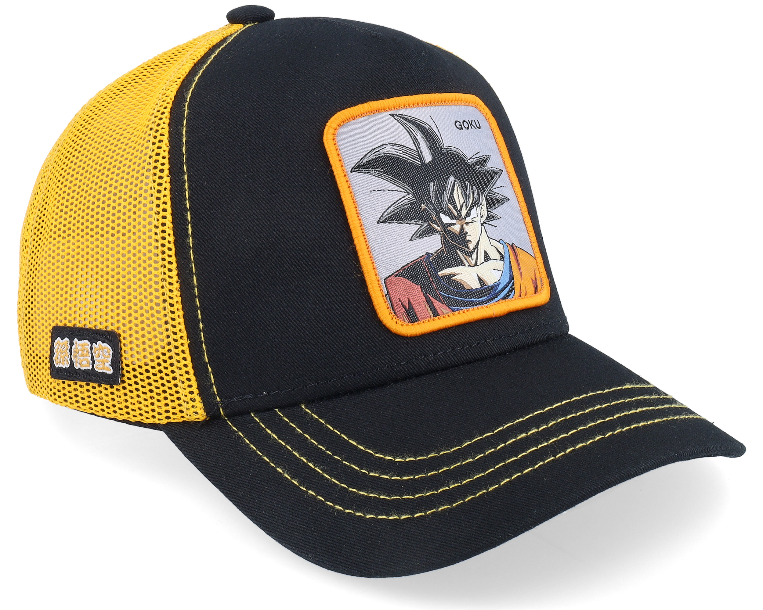 Dragon Ball Goku Black/Orange Trucker Capslab caps