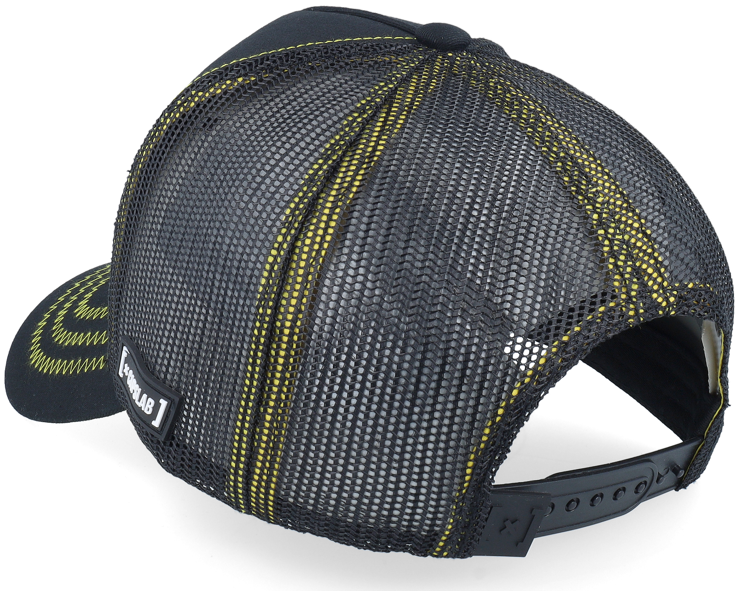 Pokemon Pikachu 7 Black Trucker Capslab caps Hatstore.sg