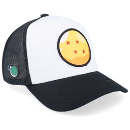 Dragon Ball Bulma White Black Trucker Capslab Caps