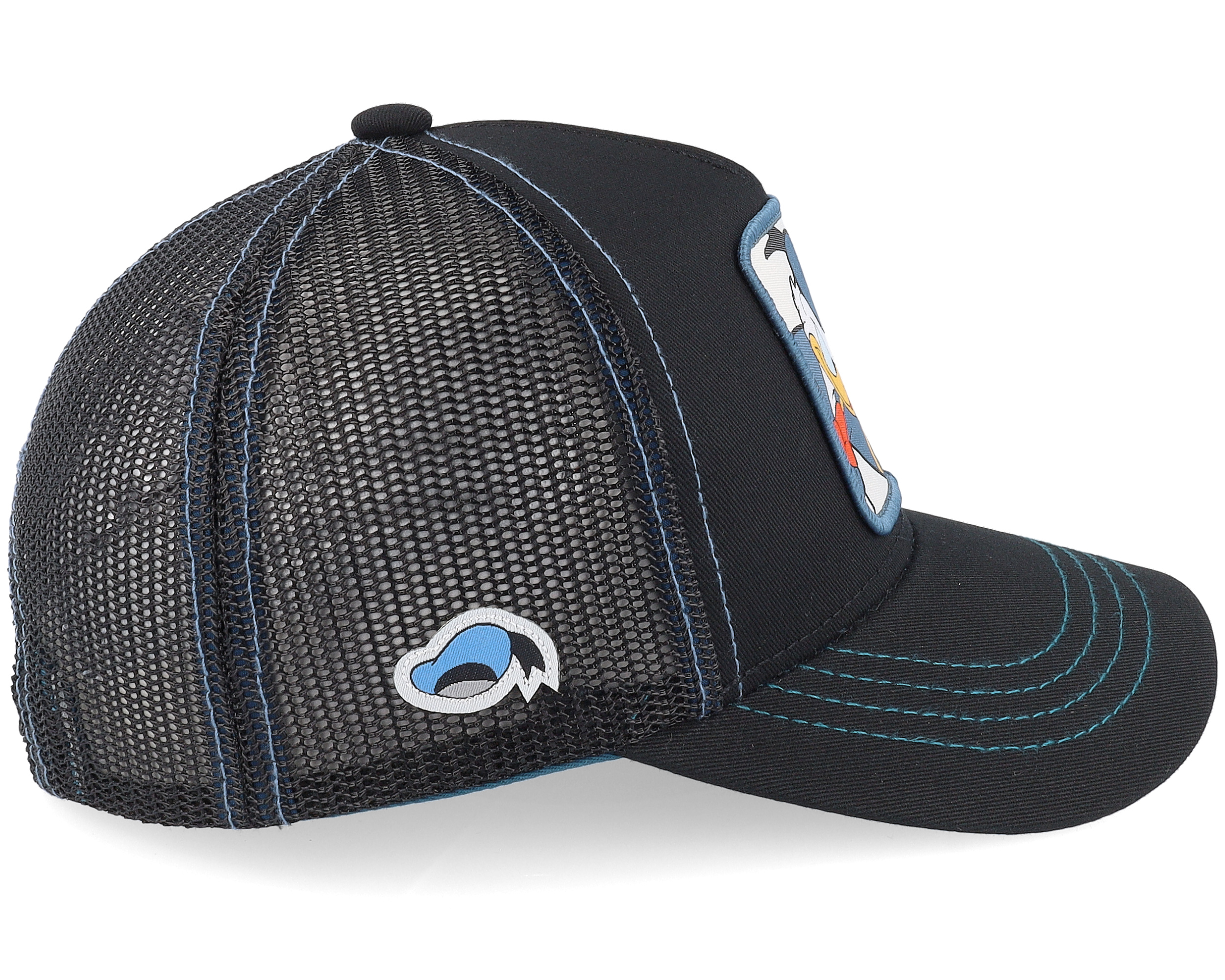Kids Disney Donald Duck Black Trucker Capslab keps Hatstore.se